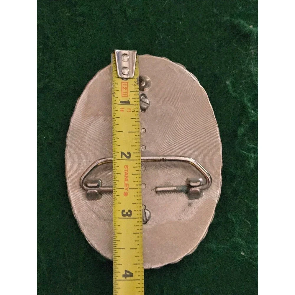 Vintage Belt Buckle For Silver Dollar (O-14)